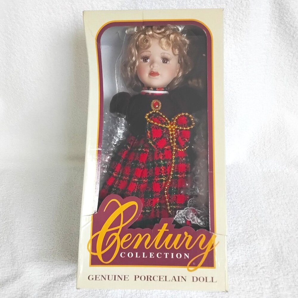 Genuine 12" Porcelain Handcrafted Collectible Doll Century Collection BNIP!!